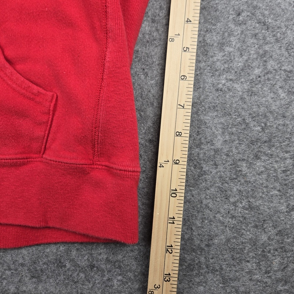 Champion Hooded Sweat Shirt Reverse Weave Womens 2X Large Red Vintage 90s Y2K - Picture 4 of 8